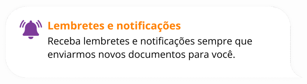 Contabilidade para Prestadores de Serviço notificações