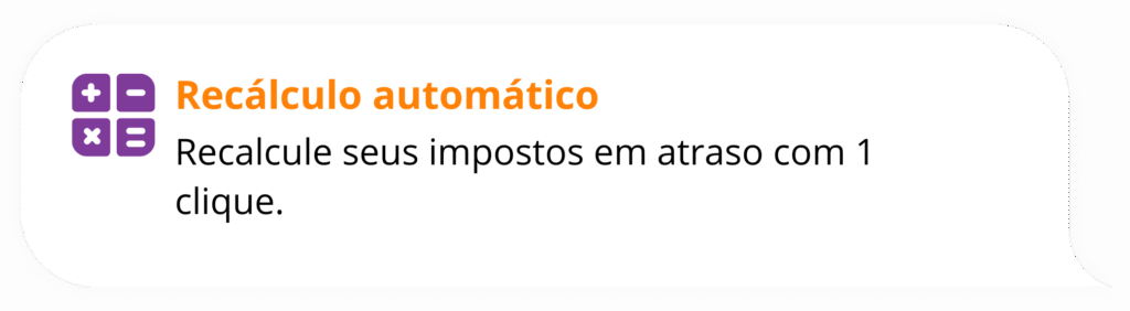 Contabilidade para Prestadores de Serviço recálculo automático é com a contabilizaBr